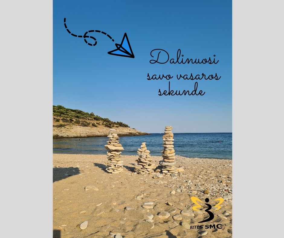 Dalinuosi sekunde savo vasaros