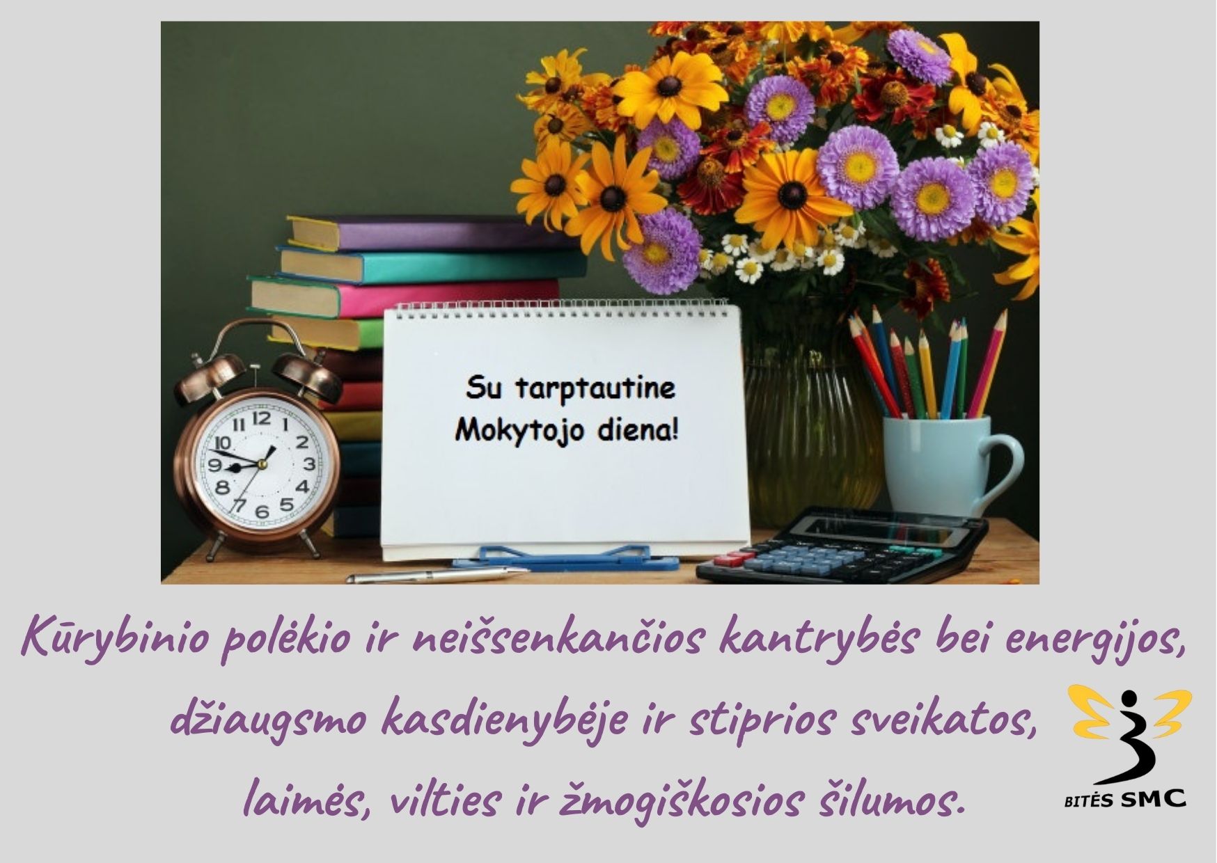 Su tarptautine Mokytojo diena!